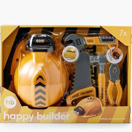 Набор детский HAPPY BABY Игрушка инструменты HAPPY BUILDER