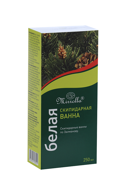 Скипидарная эмульсия Белая д/ванн, 250 мл