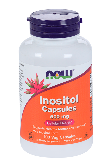 Инозитол NOW, 820 мг, 100 шт, капсулы