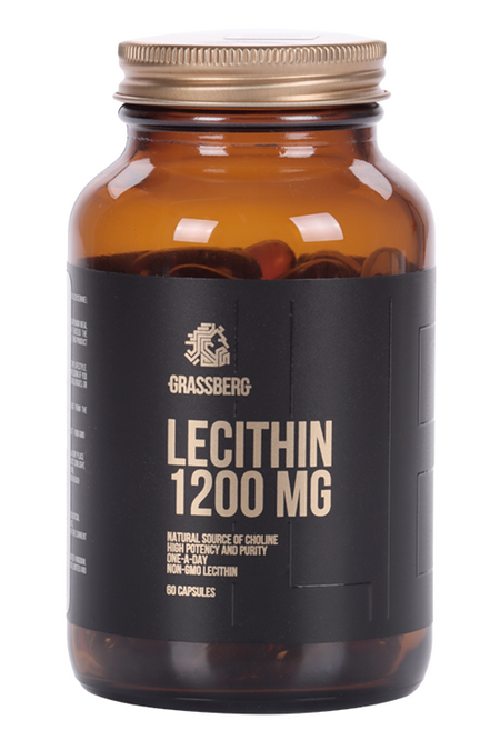 Лецитин Грассберг 1200 мг, 60 шт, капсулы