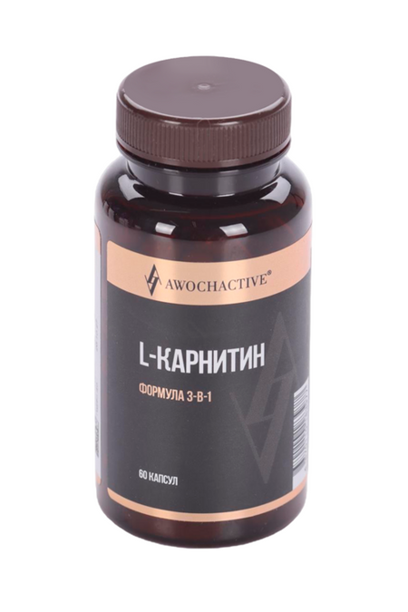L-Карнитин+Зеленый чай AWOCHACTIVE, 60 шт, капсулы