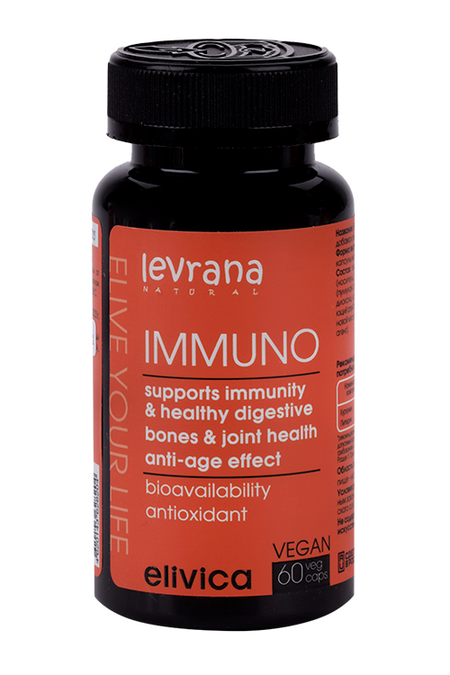 Иммуно Levrana Natural Elivica, 60 шт, капсулы