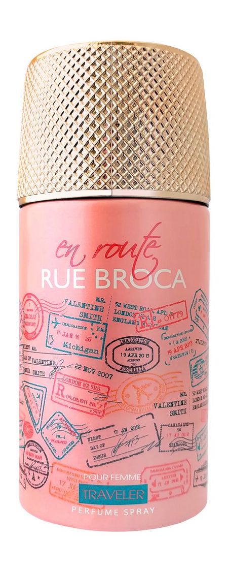 Rue Broca en Route Traveler pour Femme Perfume Spray
