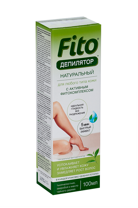 Фито-депилятор Фито косметик натурал тысячелистник/зверобой/масло чайн дерева юрий константинов тысячелистник кипрей природные лекарства