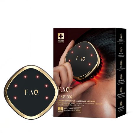 FOREO FAQ 302 Лазерный и LED массажер для стимуляции роста волос и ухода за кожей головы