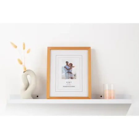 Настенная полка KONSENSA 60x10см со скрытым креплением МДФ цвет белый предметы в доме 40 дидактических карточек