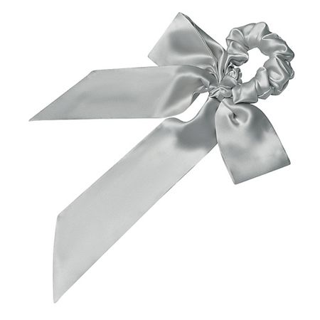 Резинка для волос SILK LOVERS Резинка для волос шелковая с бантом хлопковые двусторонние полосатые наволочки с бантом 48x74 см