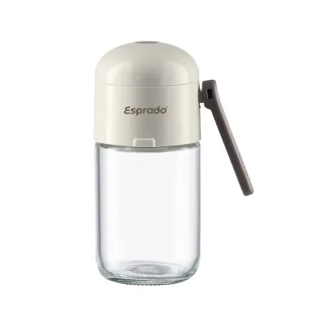 Банка для сыпучих продуктов Esprado Crema 0.18 л стекло цвет бежевый