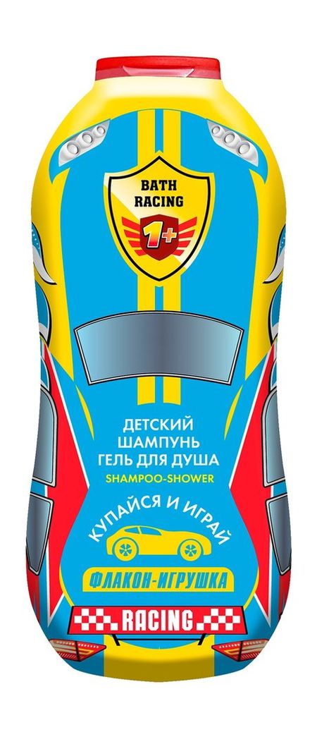 Гонки Детский шампунь-гель душа
