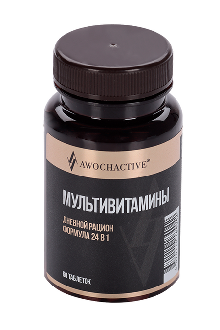 Мультивитамины AWOCHACTIVE, 60 шт, таблетки