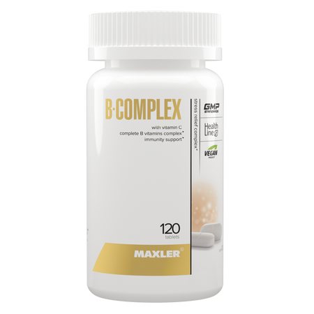 Комплекс витаминов и минералов Maxler B-Complex, 120 таблеток