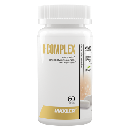 Комплекс витаминов и минералов Maxler B-Complex, 60 таблеток
