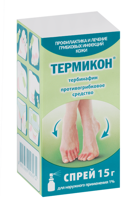 Термикон 1%, 15 г, спрей для наружного применения