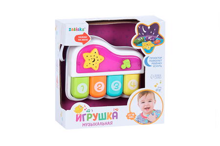 Музыкальная игрушка «Пианино», световые и звуковые эффекты караоке песенки в шаинского электронная музыкальная игрушка микрофон