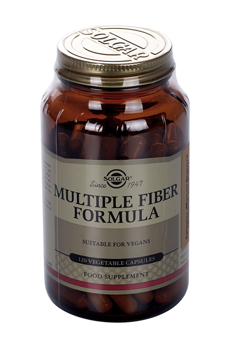 Солгар Мульти формула пищевых волокон, 120 шт, капсулы