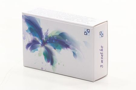 Контактные линзы цветные Офтальмикс Butterfly 3-Color зеленый D -3.0 DIA 14.2
