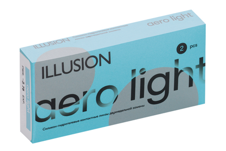 Контактные линзы Aero Light 2 недели -3.75 /14.2/8.7, 2 шт