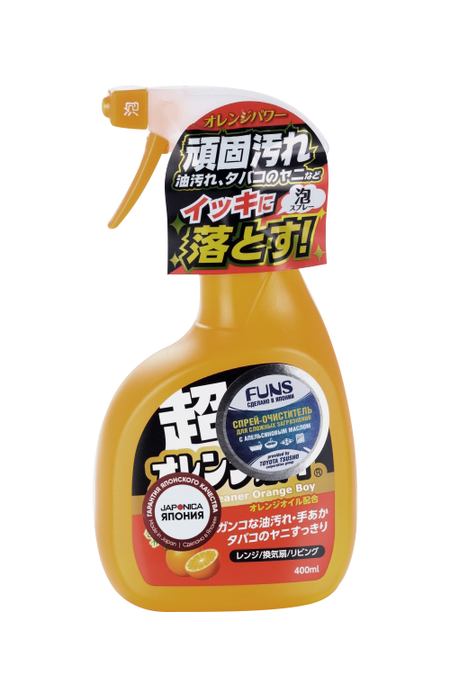 Очиститель FUNS Orange Boy д/дома сверхмощный с ароматом апельсина 400 мл