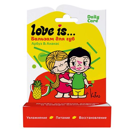 Бальзам для губ LOVE IS… Бальзам для губ Арбуз-ананас в худ.кор. бальзам для губ love generation like a virgin тон 04 sangria dream