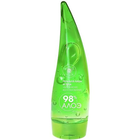 Гель для тела MI-RI-NE Увлажняющий гель для лица и тела 98% Алоэ гель мусс для тела glowgirl увлажняющий с шиммером 180 мл