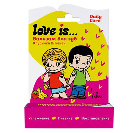 Бальзам для губ LOVE IS… Бальзам для губ Клубника-банан в худ.кор. разъемы типа банан r l1035 4 мм 20 шт