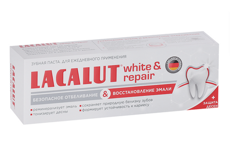 З/паста Лакалут Уайт энд Рипейр, 65 г лорет энн уайт поглощенные сумраком