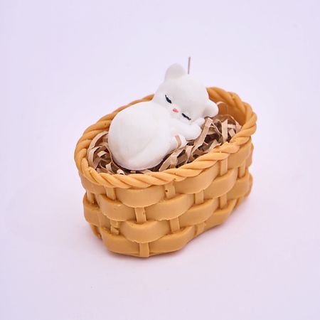 Мыло твердое SKUINA Мыло котенок в корзине, мыло ручной работы yixing ручной работы фиолетовый глиняный чайник 130 мл