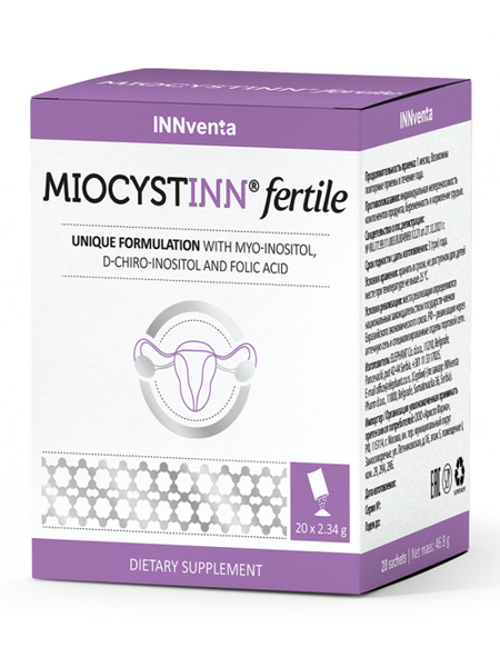 Миоцистинн Фертил, 2,34 г, 20 шт, саше-пакет