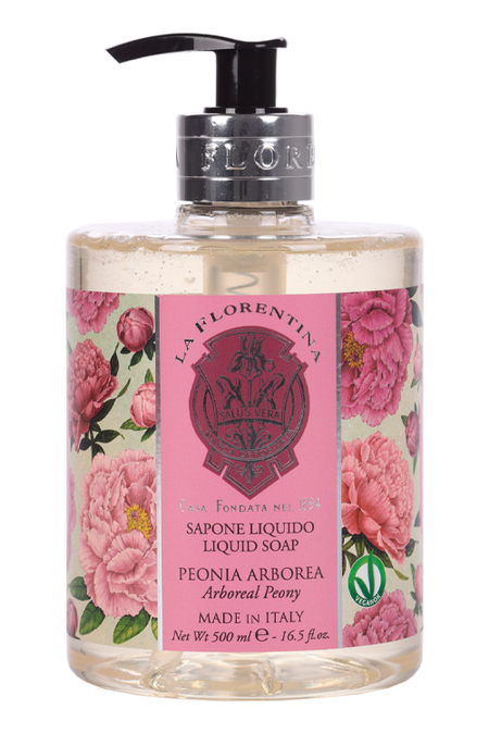 Мыло La Florentina Arboreal Peony Изысканный Пион жидкое, 500 мл