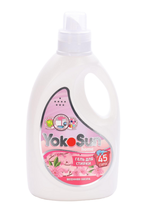 Гель д/стирки YokoSun Весенняя сакура 1 л марина весенняя ты не уйдешь