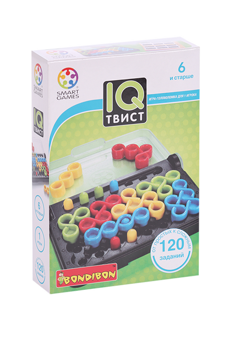 Игра-головоломка BONDIBON логическая IQ Твист игра головоломка professor puzzle ltd динамит нобеля 1340