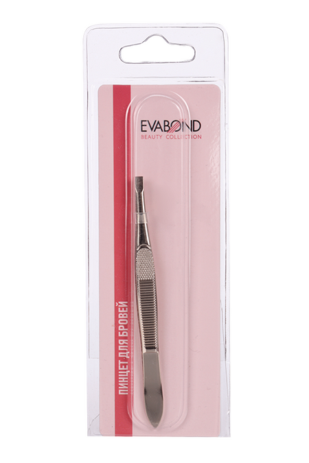 Пинцет EVABOND Golden д/бровей прямой