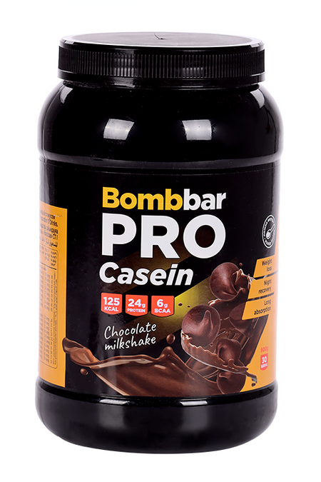 Коктейль Bombbar казеиновый вкус Шоколадный Милкшейк, 900 г