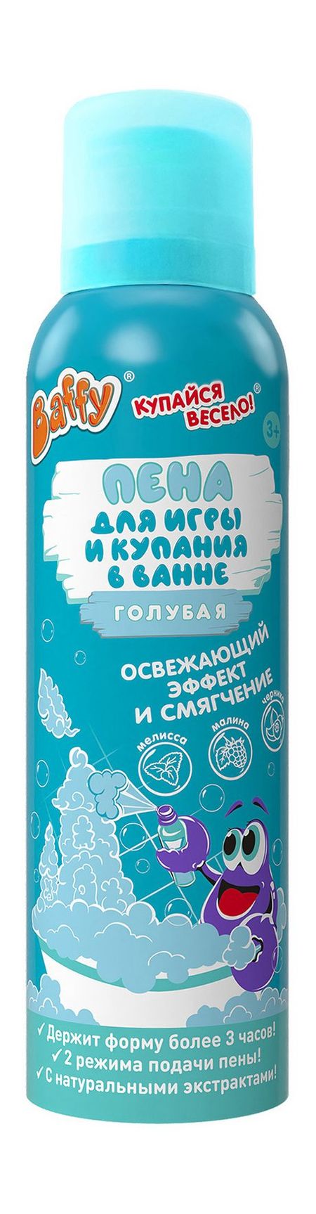 Baffy Пена для игры и купания в ванне Голубая рождественские шапки снупи takara tomy