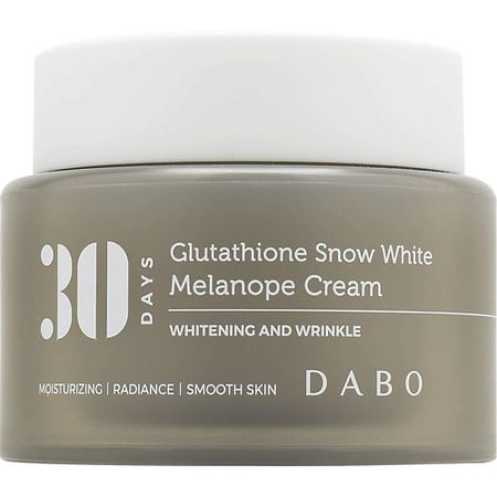 Крем для лица DABO Освежающий антиоксидантный крем с глутатионом Glutathione Snow White Melanope Cream шар ёлочный snow and stars змейка умница 10 см