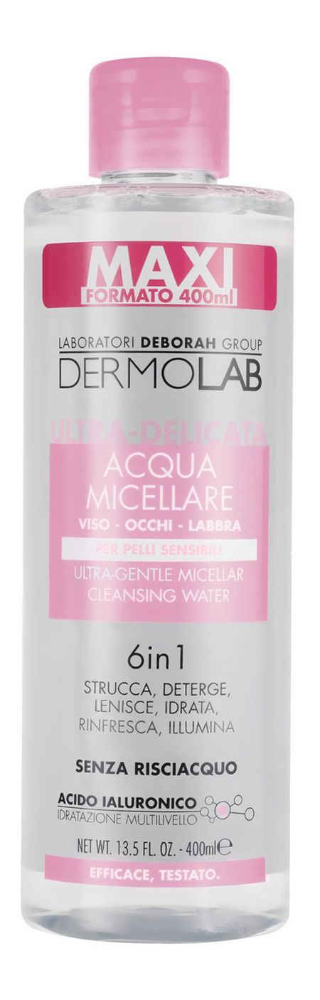 Dermolab Ultra-Gentle Micellar Cleansing Water 6-in-1 микроскопические слайды jllsmcmggx 5шт