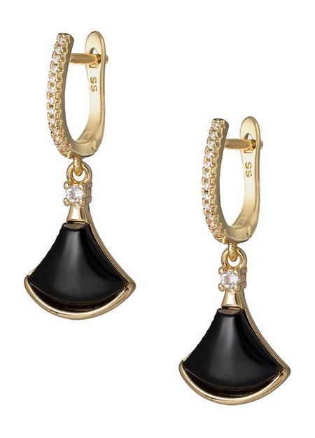 Ronda Earrings Е251 резная статуя льва из моха агата
