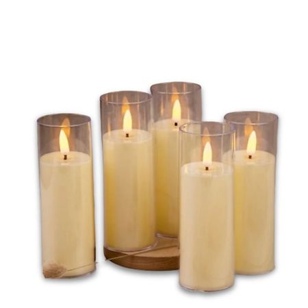 Свеча декоративная JAMEURE Свечи светодиодные набор 5 шт 15см светодиодные чипы lqtyb 3570