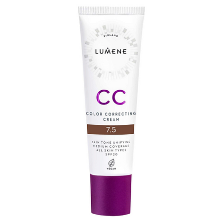 CC крем для лица LUMENE Легкий тонирующий крем CC Color Correcting Cream SPF20