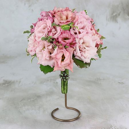 Букет живых цветов БУКЕТ МАРКЕТ ДАРИТЕ С УДОВОЛЬСТВИЕМ Букет невесты из розового лизиантуса фольговая занавеска розового а для фотозоны