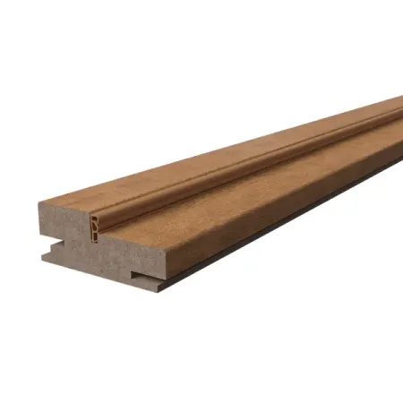 Дверная коробка телескопическая Классик 2100x80x28 мм ПВХ цвет дуб аурум (комплект 2.5 шт.)