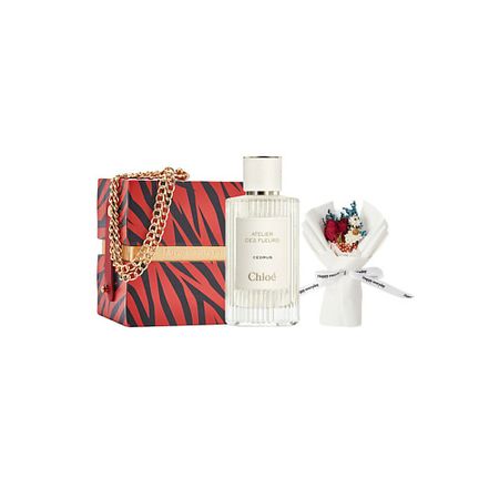 Набор парфюмерии CHLOE Парфюмерная вода Cedrus + Подарочная коробка + Миниатюрный букет миниатюрный домик из смолы