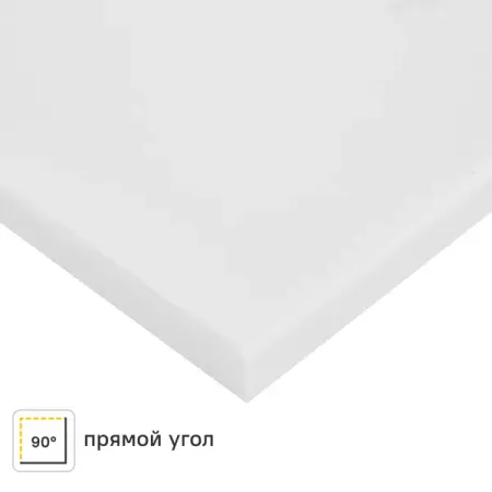 Столешница Молекуль 240x60x2 см искусственный камень цвет белый