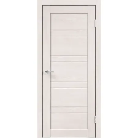 Дверь межкомнатная глухая Лайн 90x200 см Hardflex цвет дуб тернер белый без замка, без петель