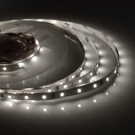 Светодиодная лента для контурной подсветки Apeyron SMD3528 12В 8 мм 5м 4.8 Вт/м 60диод/м 312 лм/м 4000 К нейтральный свет