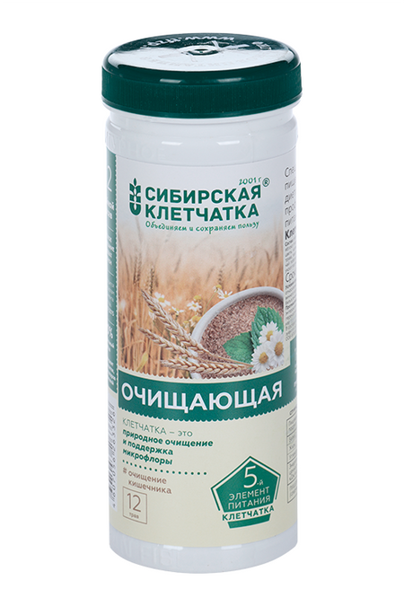 Клетчатка АВС Хэлси фуд Сибирская Очищающая, 170 г, порошок