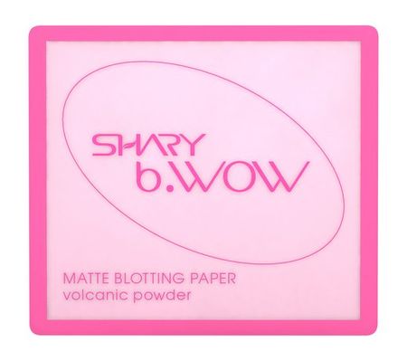 Shary b.WOW Volcanic Powder Matte Blotting Paper with Case