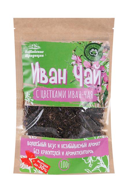 Иван-чай ферментированный с цветками иван-чая, 100 г, крафт-пакет иван ростиславович высоцкий кружок по теории вероятностей