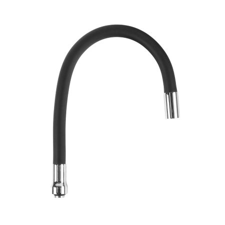 Излив для смесителя гибкий Iddis Optima Home с аэратором 500 мм черный (995FB50B5SM)