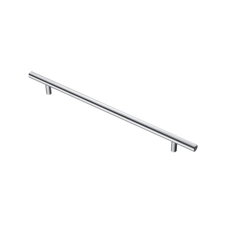 Ручка-рейлинг мебельная Kerron Metallic d10 мм металлическая хром (R-3010-256)